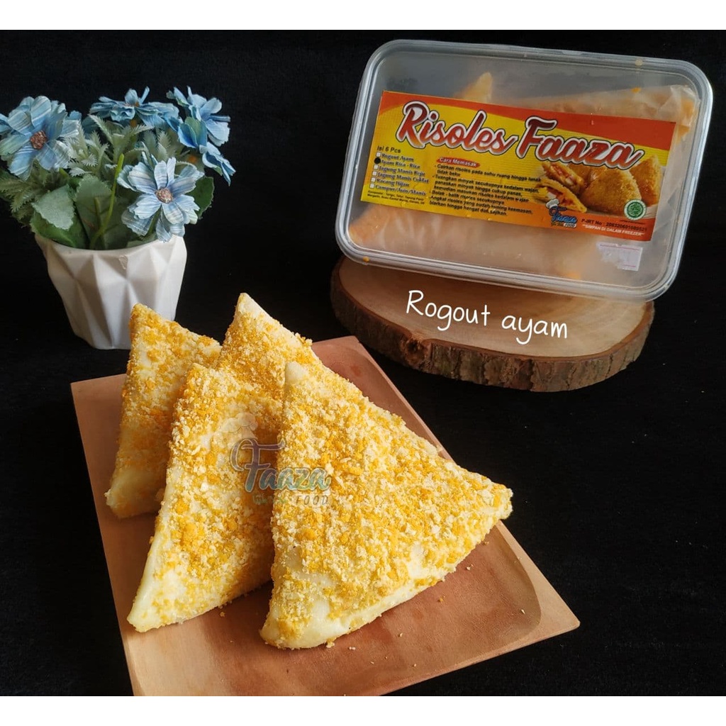 

RISOLES - RAGOUT AYAM - FROZEN FAAZA FOOD ENAK & HALAL