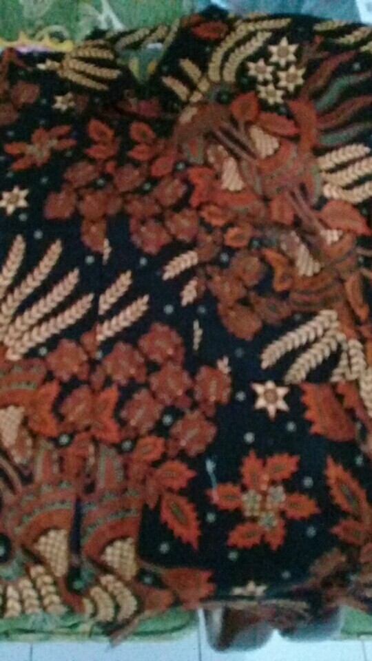 Size M L Xl Xxl Xxxl Bswart Batik Hrb026 Kenongo Hem Pendek Jati