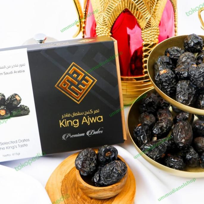 

] Kurma Premium KING AJWA original 415gr