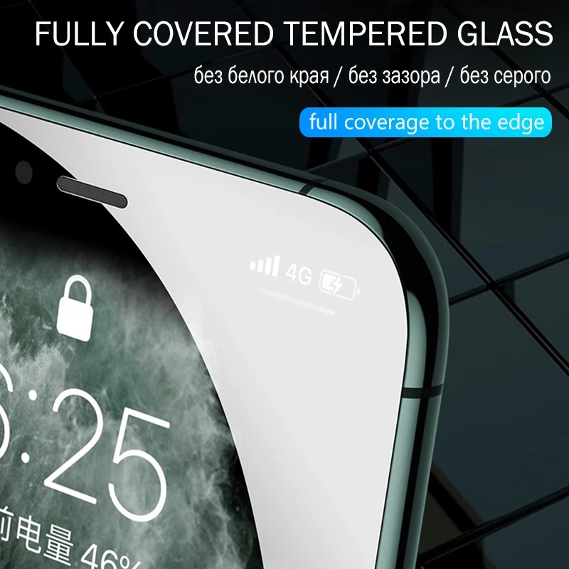 【3pcs】99D protective glass for OPPO A5S A3S A9 2020/A5 2020 A53 A31 A92 A52 A12E RENO 4 RENO 3 2F F11 Pro screen protector  full cover protection