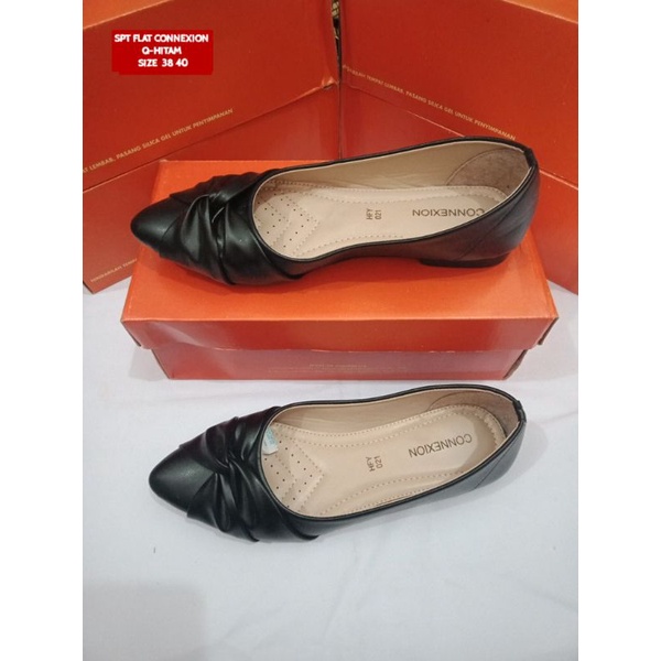 SEPATU WANITA / FLAT SHOES CONNEXION BRANDED MATAHARI MURAH FLTSHSCNNX228