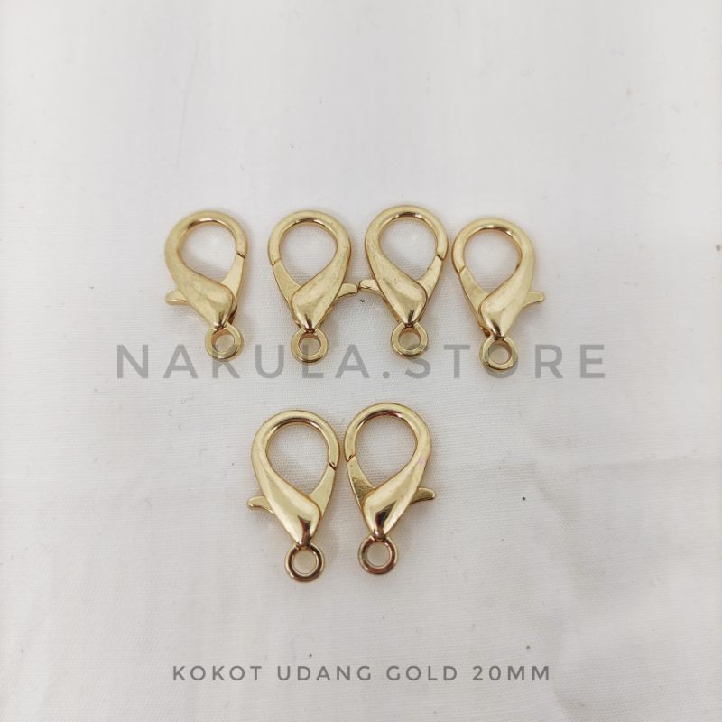 kait udang / kokot udang gold 20mm