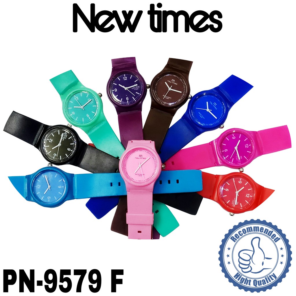 Newtimes 9579 Jam Tangan Fashion Pria Wanita Remaja Anti Air Original