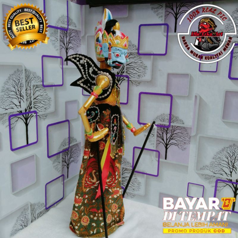 wayang golek wayang gatotkaca super jogja 70cm