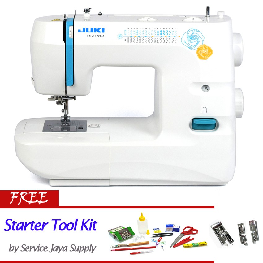 Mesin Jahit JUKI HZL 357Z / 357 Z Heavy Duty Portable Multifungsi