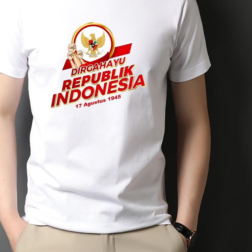 Kaos 17 Agustus Dirgahayu Hut RI 77 Baju Agustus Indonesia 2022.
