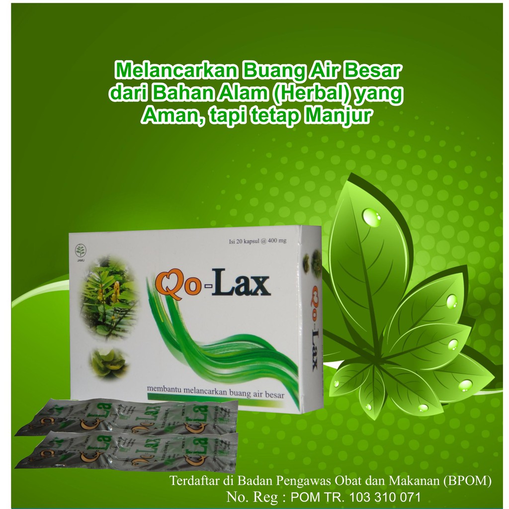 QoLax (Pelancar BAB herbal)