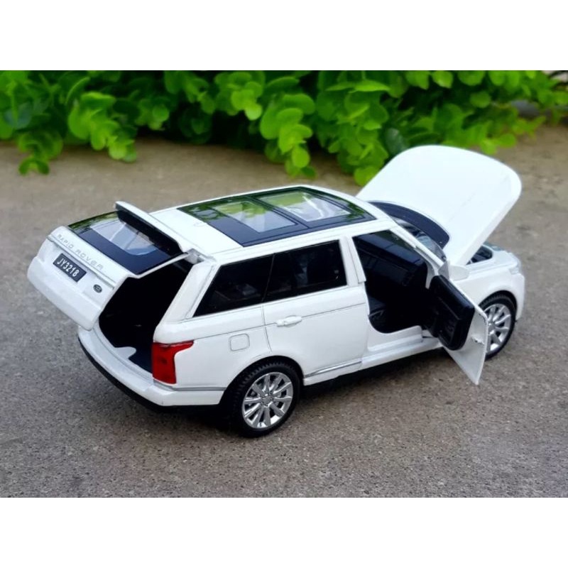 Diecast Mobil Range Rover Skala 1:32 Miniatur Mobil Mainan Pajangan