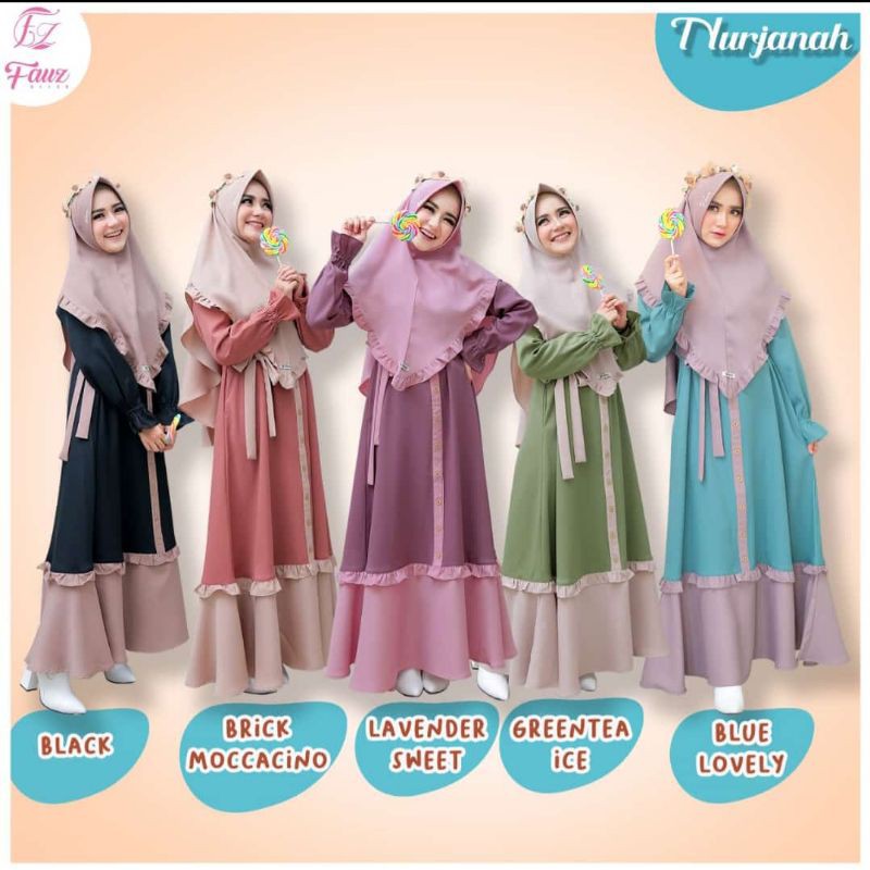 GAMIS NURJANAH BY FAUZ HIJAB