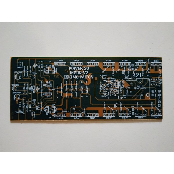 PCB Power Amplifier MCRD V2 2U 20cm