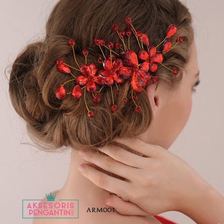 [READY STOCK] HIASAN RAMBUT AKSESORIS SANGGUL HEADPIECE HAIRBAND ARM001