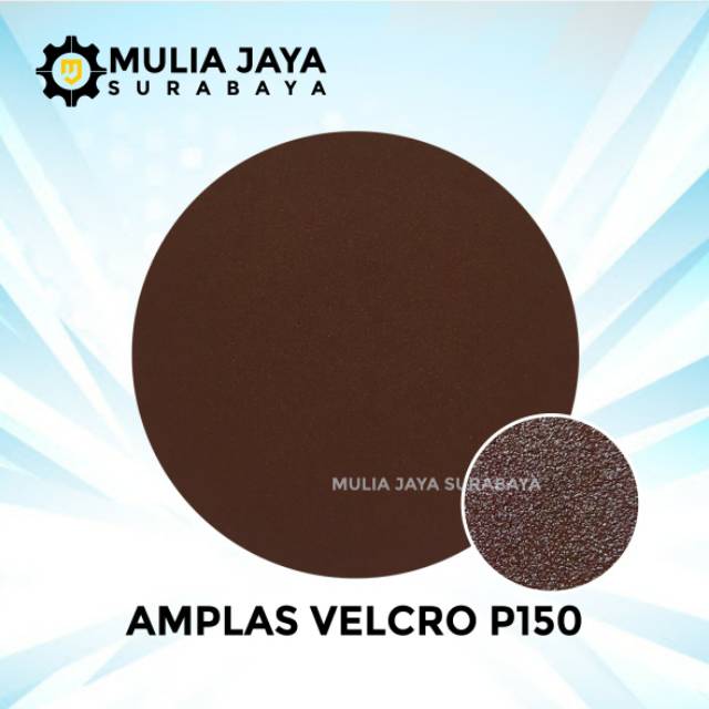 AMPLAS VELCRO P150 (10PCS)