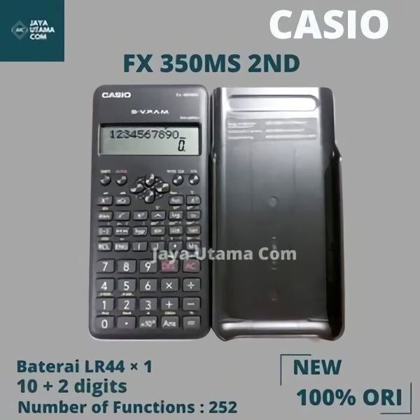 

Terlaris ✨ - KALKULATOR SCIENTIFIC CASIO FX 350MS 2 ORI3.1.23