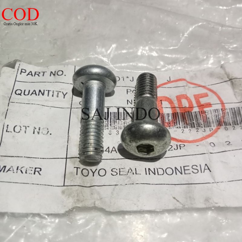 BAUT L M8X20 Original Baut 12 panjang 2cm