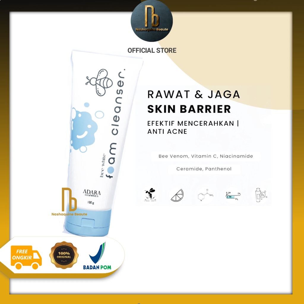 ADARA Bee White Foam Cleanser