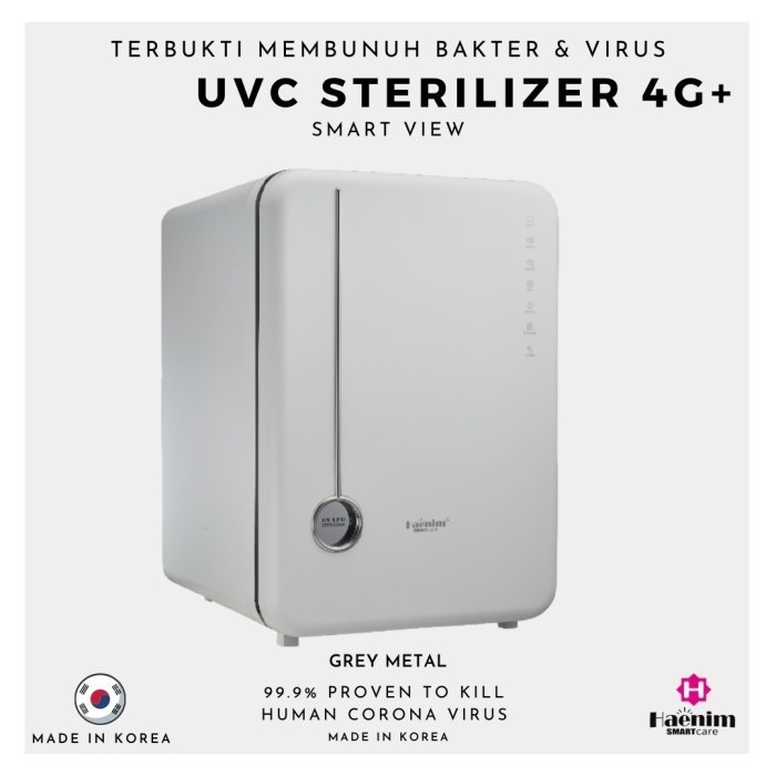 Haenim UV LED Sterilizer 4G+ | Grey Metalic