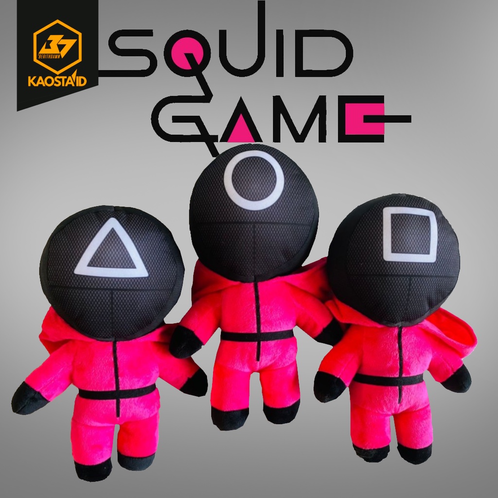 [MURAH] Boneka Viral Booming SQUID GAME Korea Mainan Anak