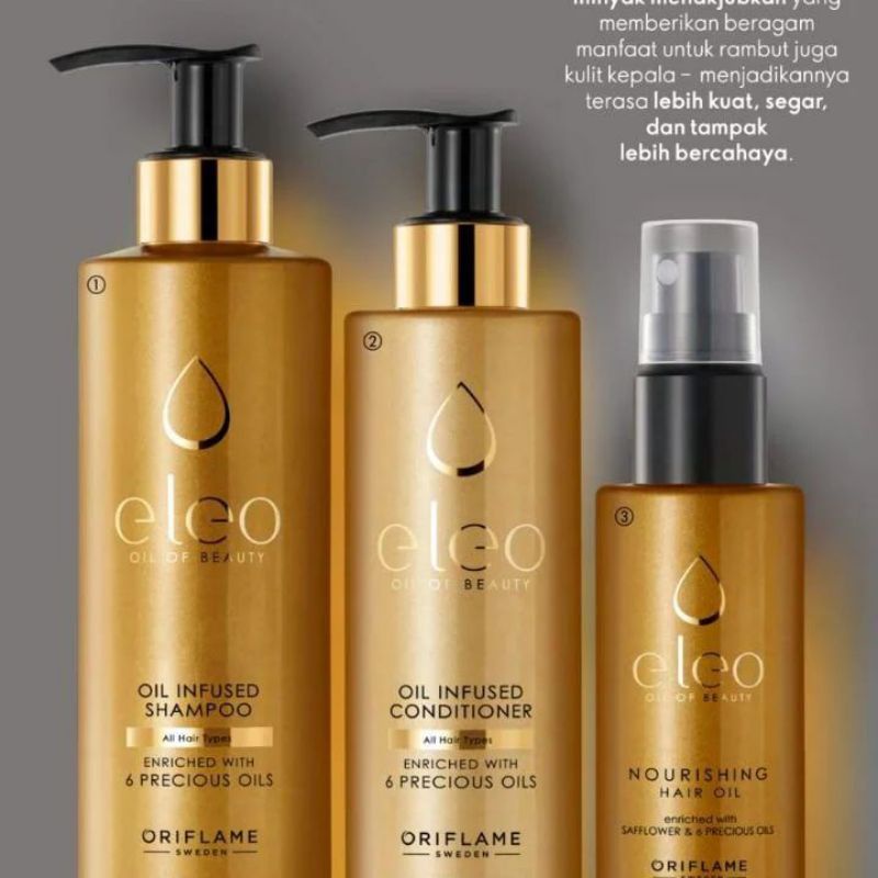 Eleo Shampoo / Conditioner / Hair Oil Infused