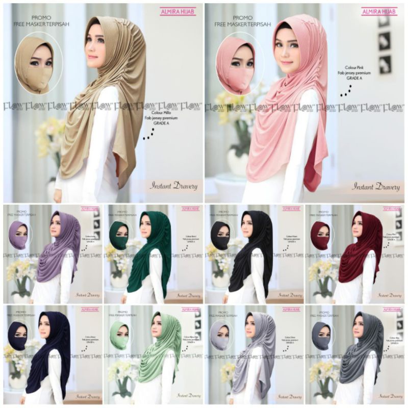 hijab dravery ori flow