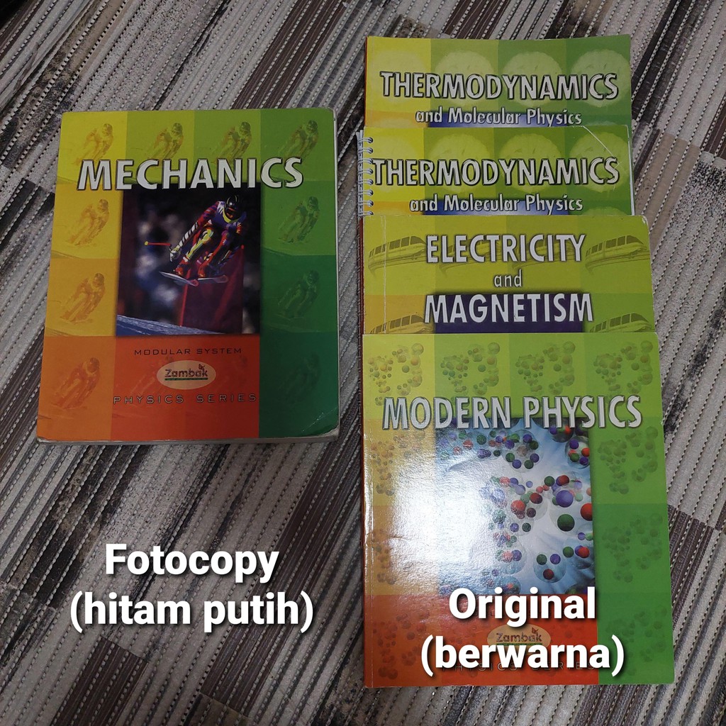 ZAMBAK Modular System PHYSICS SERIES | Buku Kimia SMA Preloved Second Bekas Asli Original