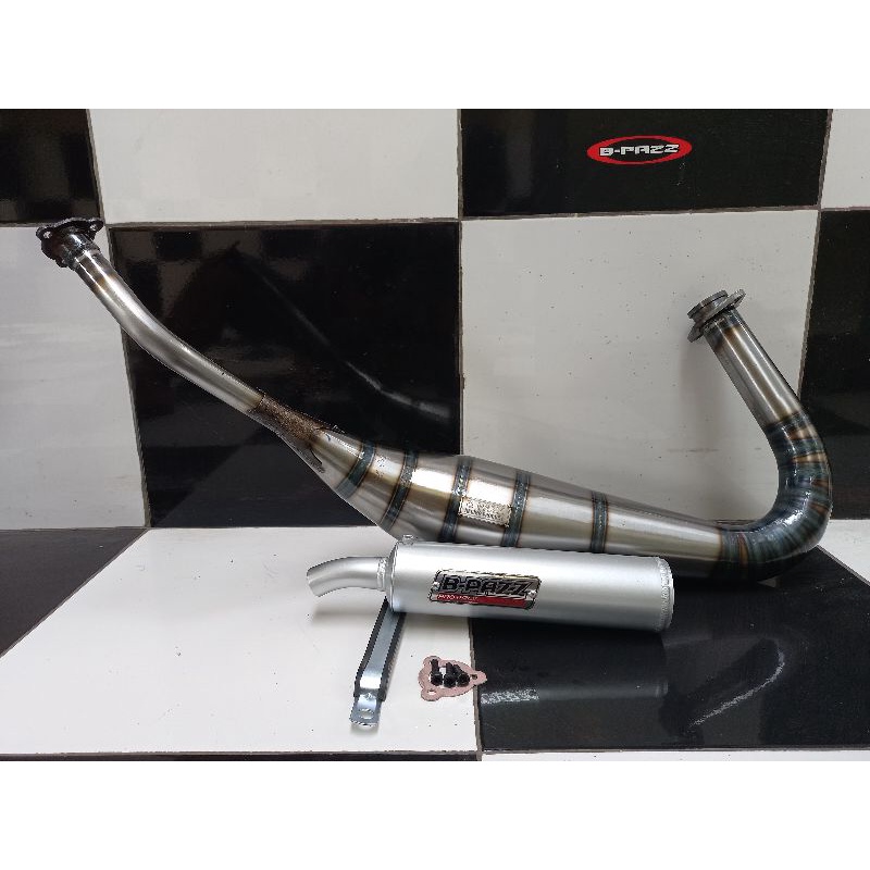 Knalpot BPAZZ PDK Yamaha RX King Bahan Galvanis Original Bpazz B-PAZZ