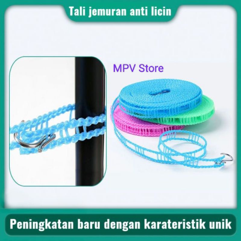 Tali Gantungan Jemuran 5M l Tali Jemuran Praktis