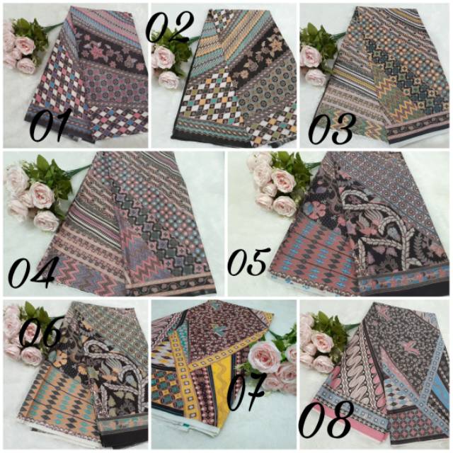 KAIN BATIK KATUN HITAMTRASI- KAIN BATIK PEKALONGAN- KAIN BATIK KHAS PEKALONGAN