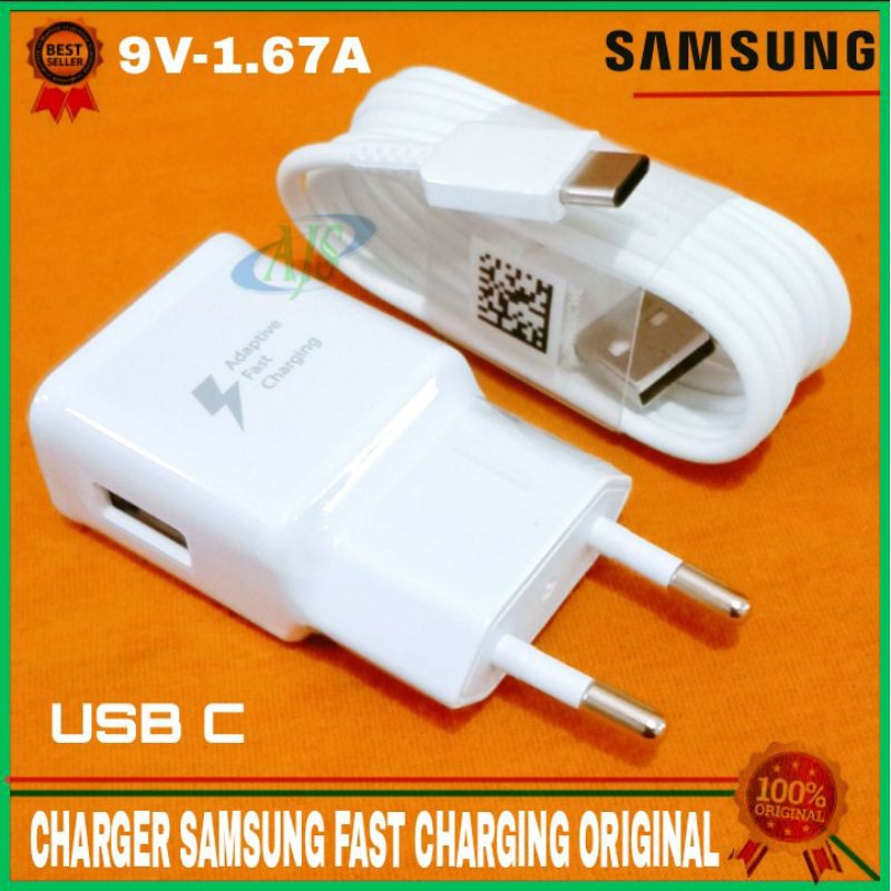 Charger Samsung Galaxy A8 A8+ 2018 ORIGINAL 100% TYPE C