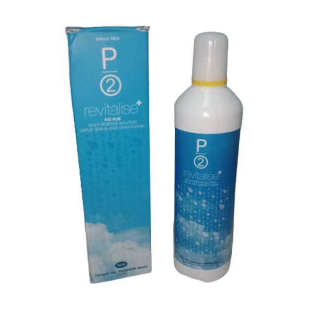 Cairan Softlens/ Pembersih softlens P2 Revitalise with HA 350ml by Opto-Pharm