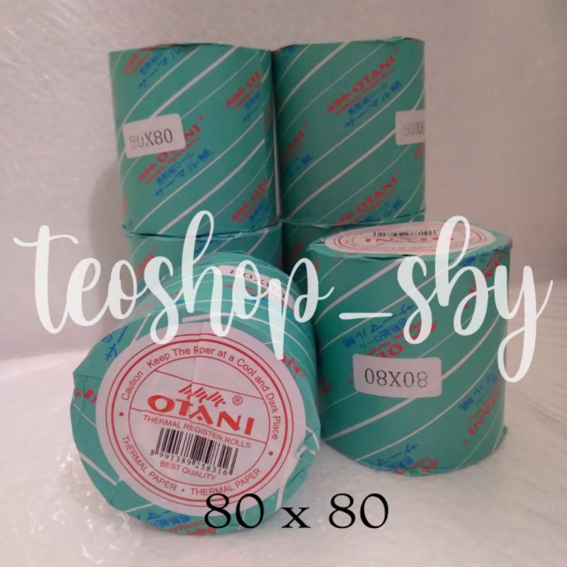 

Kertas Thermal/Thermal Paper Otani Ukuran 80x80
