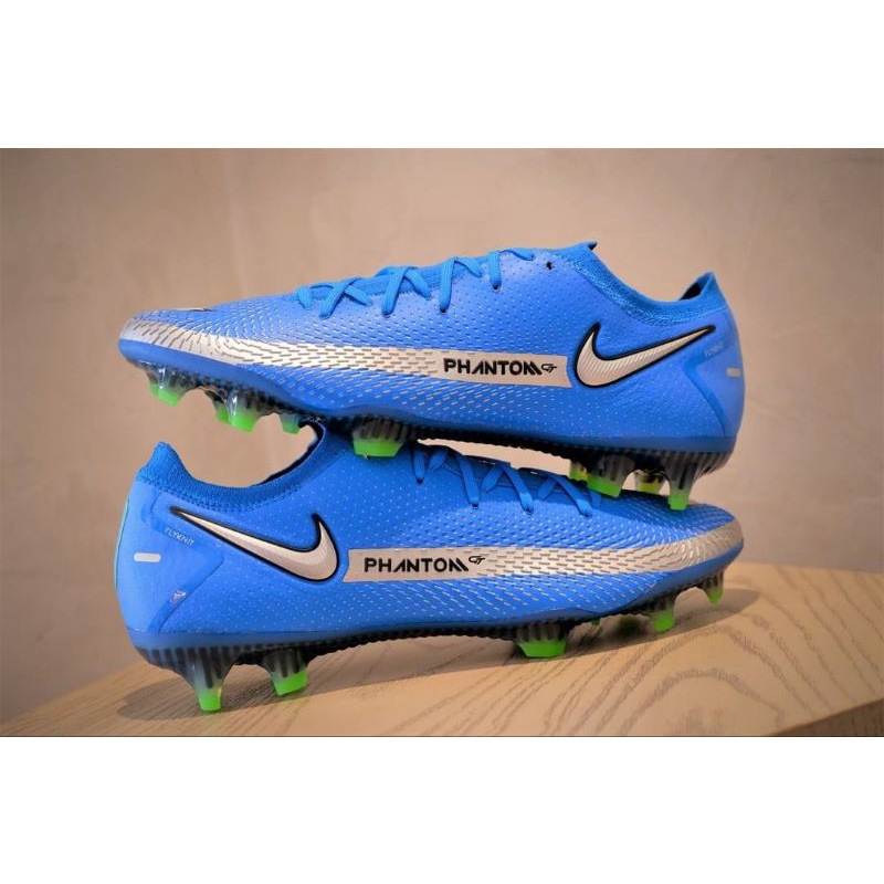Sepatu Bola Sepak Nike Phantom GT Elite Blue FG / Sepatu Pria / Sepatu Olahraga / Sepatu Sport