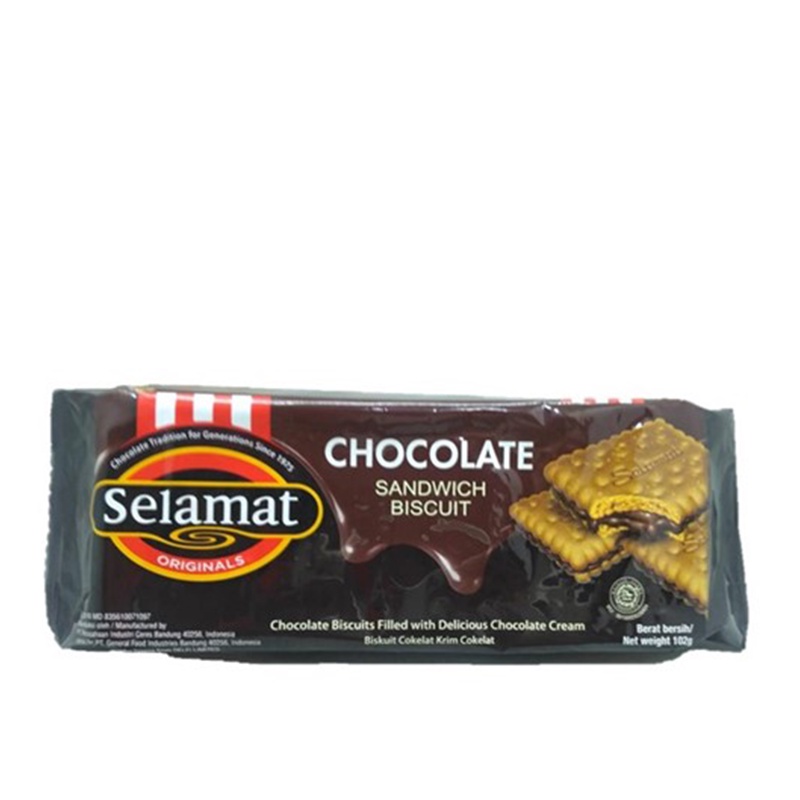 

Selamat Biskuit Chocolate 102 gr