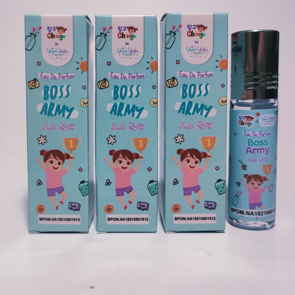 [FREE ONGKIR] Parfum Yeppu Yeppu Boss Army by Kiyowo