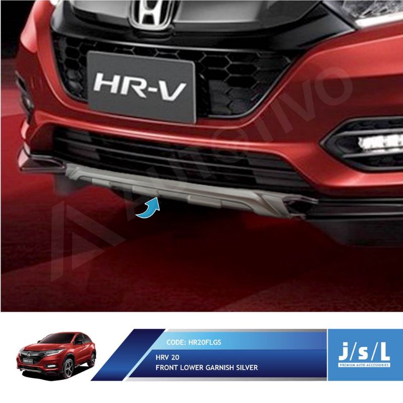 garnish depan bawah Honda HRV 2020 2021 facelift jsl