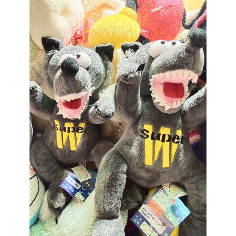 Boneka srigala 80rb+admin