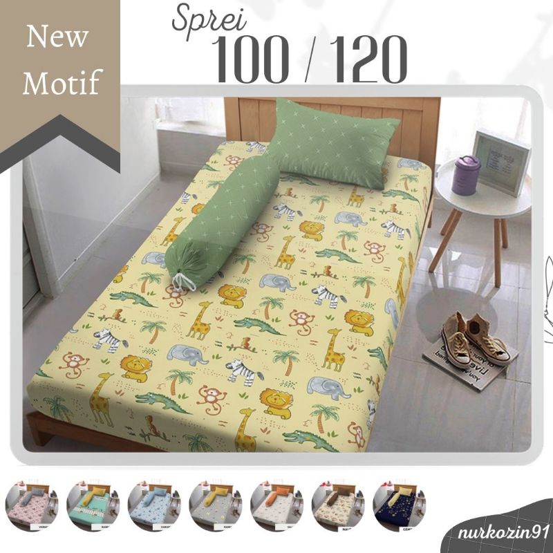 Sprei Kintakun D'luxe Edisi Nirmana 120x200 / 100x200 New Motif Anak (3in1) 20 cm