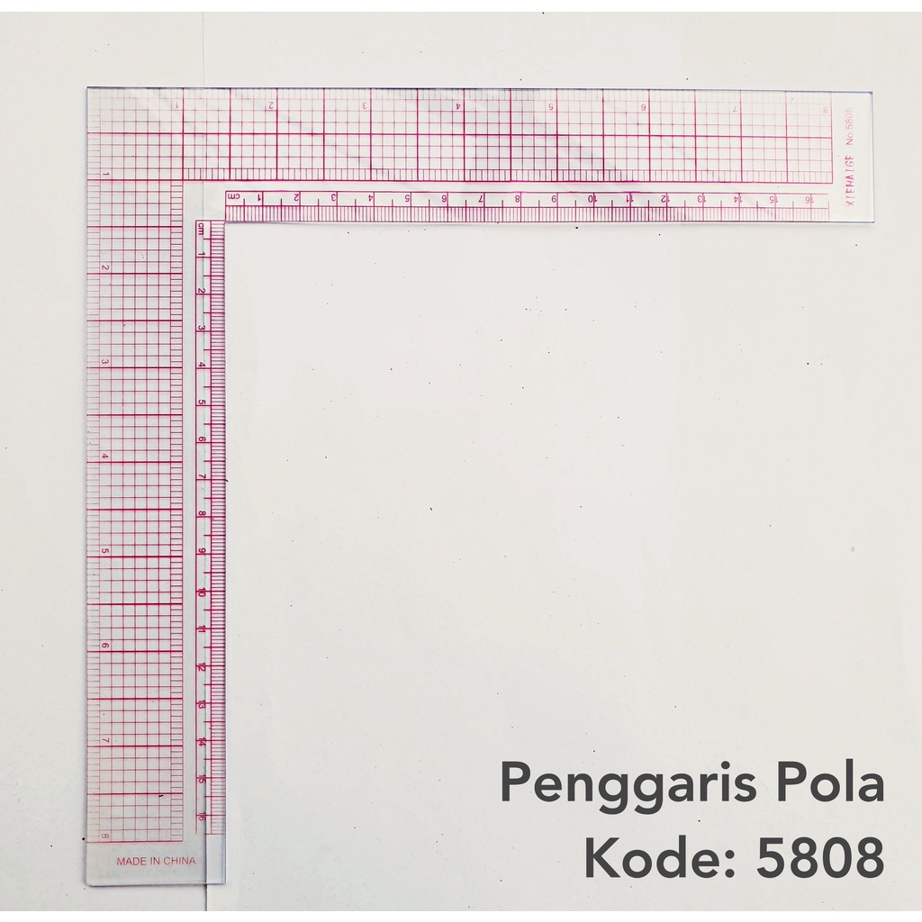 [Defect Sale] Penggaris Pola / Penggaris Quilting / Penggaris Pattern Drafting