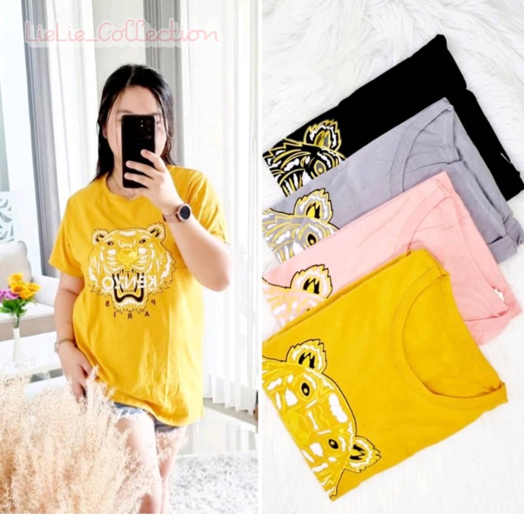 KAOS WANITA IMPORT / KAOS WANITA BAHAN KATUN SIZE XL