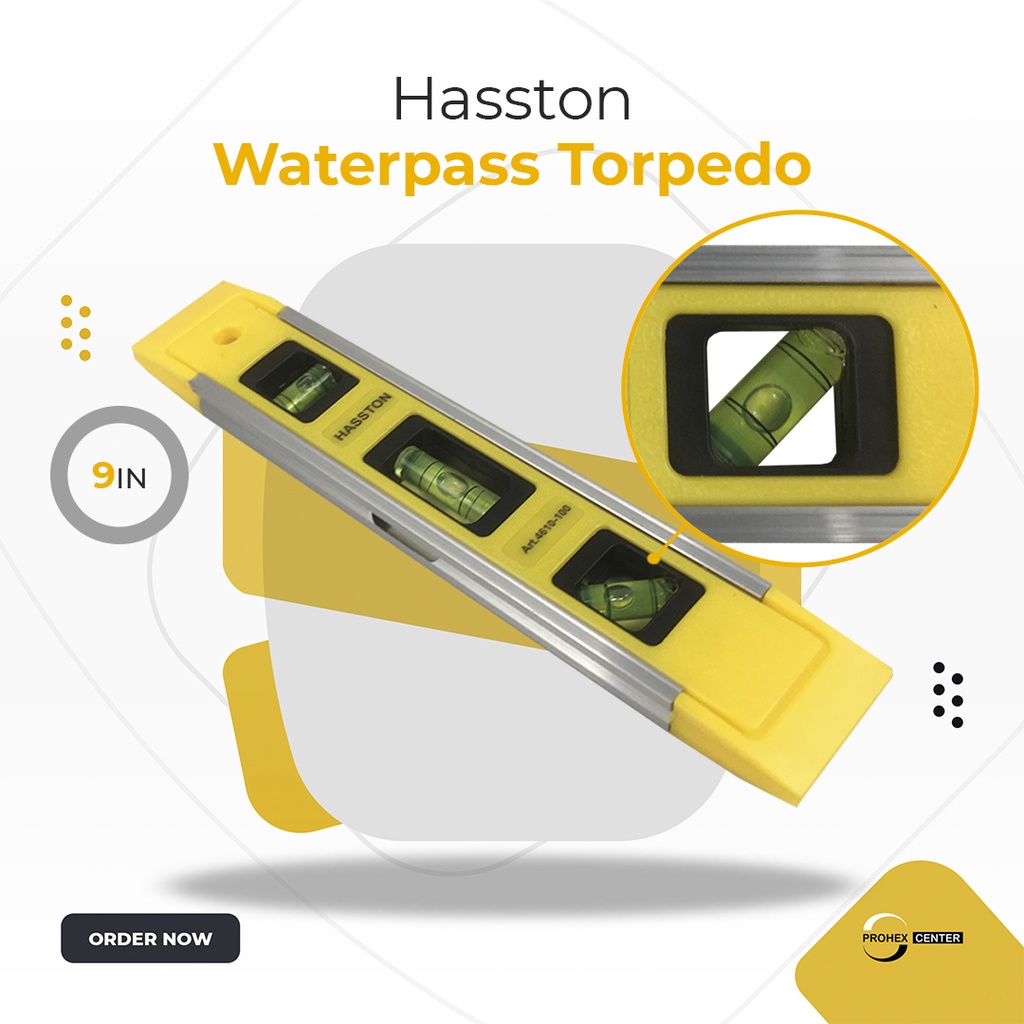 WATERPASS TORPEDO PROHEX - WATERPAS MAGNET