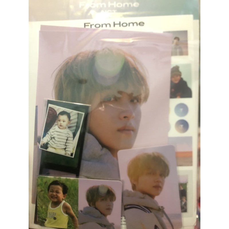 Photo Frame Deco Sticker From Home Haechan set
