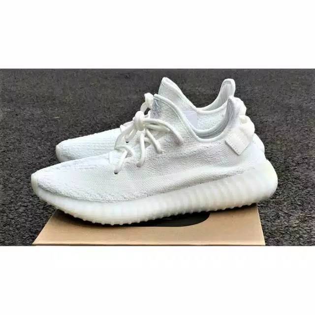 Ladies Adidas Yeezy Boost 350 V2 SPLY - Cream White