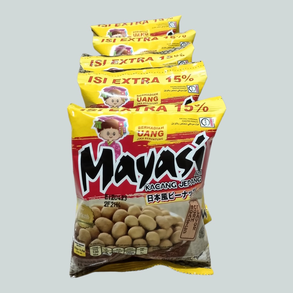 

Mayasi Jagung Bakar Kacang Oven 23gr [10 pcs/renceng]