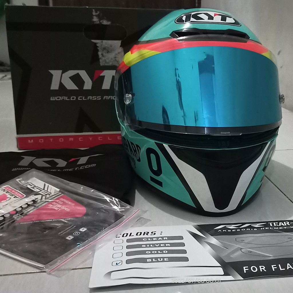 helm KYT TT Course Second (Nego)