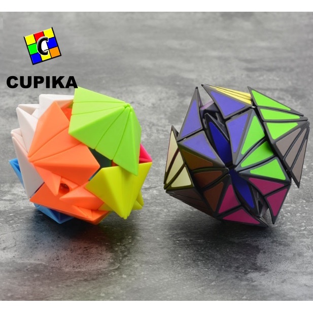 Rubik 3x3 LEFUN Diamond Unik Alien Yongjun Qiyi Blackbase