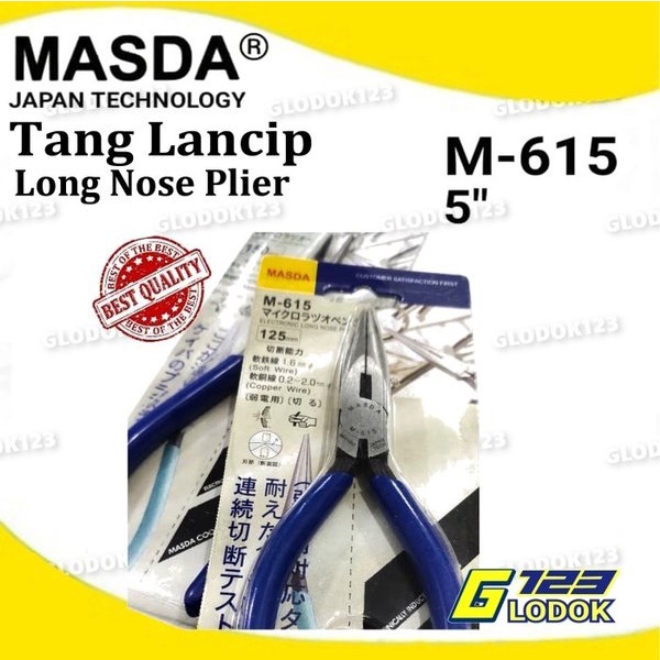 Tang Lancip 5 inch MASDA M615 Original Japan