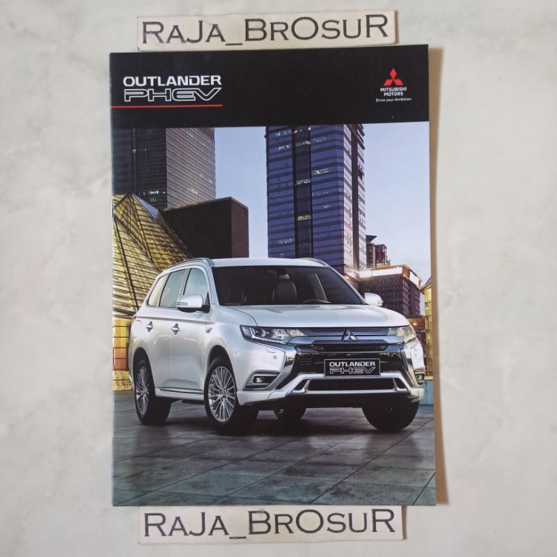 Poster brosur katalog booklet Mitsubishi Outlander Phev 2019