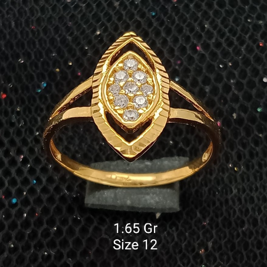 New Cincin Emas 17 K - 1.65 gr Kadar 750 - 1902