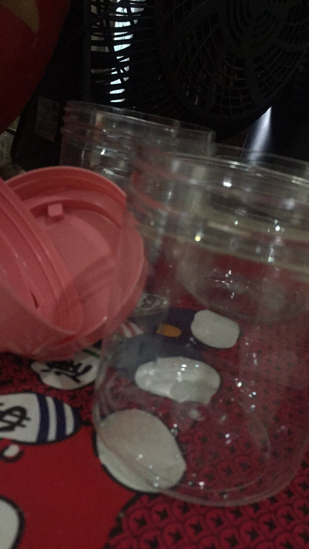 Toples Bulat 500ml/jar Plastik Pet