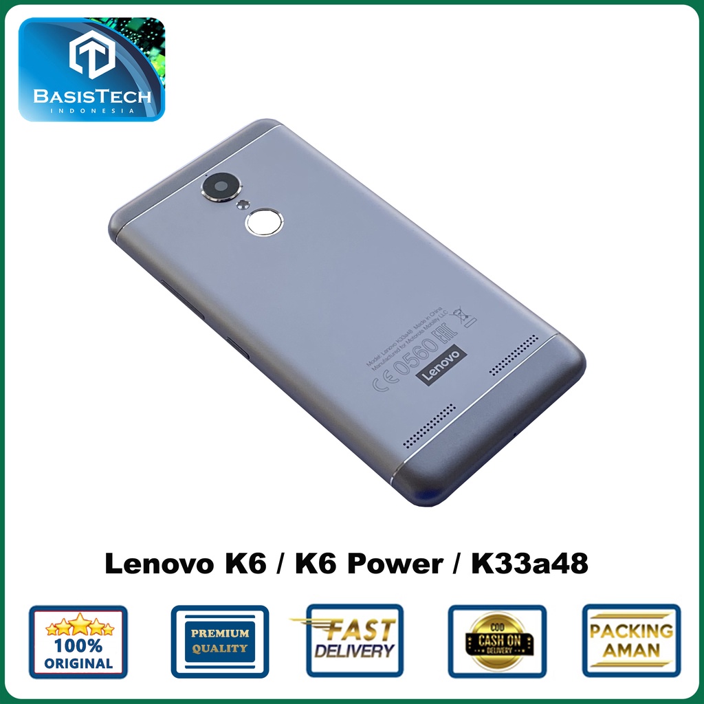 BACK COVER BACKDOOR CASING LENOVO K6 - K6 POWER - K33A48