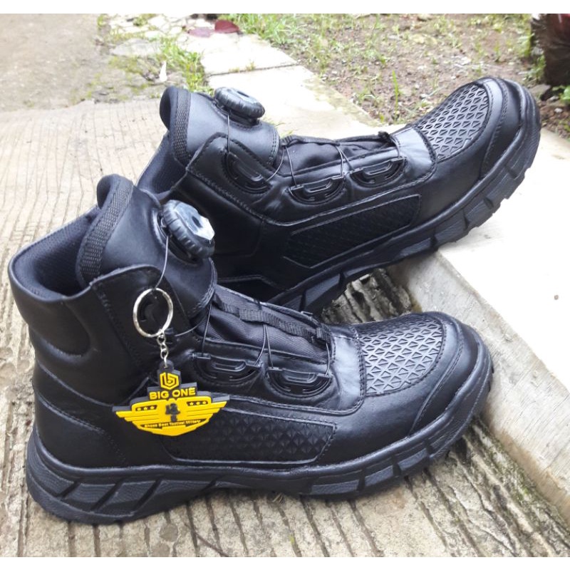 SEPATU PDH LANTAS Jala Tawon SEPATU PDH PENDEK 6 Inch KULIT ASLI SATLANTAS POLRI POLISI